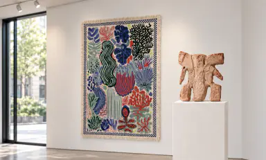 Installation view of the exhibition Residual Forms by Nassim Haddad