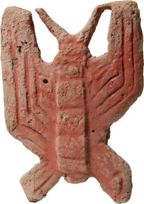 Terracotta figure by Nassim Haddad, 2024