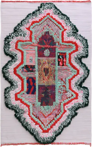 Wool rug by Youssef Benali