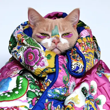 Digital artwork The Comfort Coat, 2025